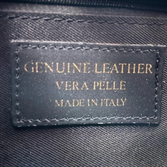 NWOT Vera Pelle crocodile handbag - Picture 5 of 6